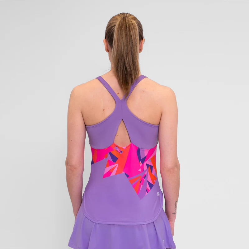 Spike Tank-Top Damen-Lila,Pink