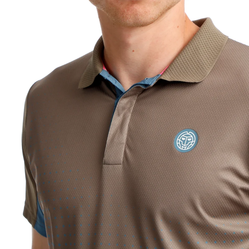 Spectrum Spirit Polo Herren-Braun,Blau