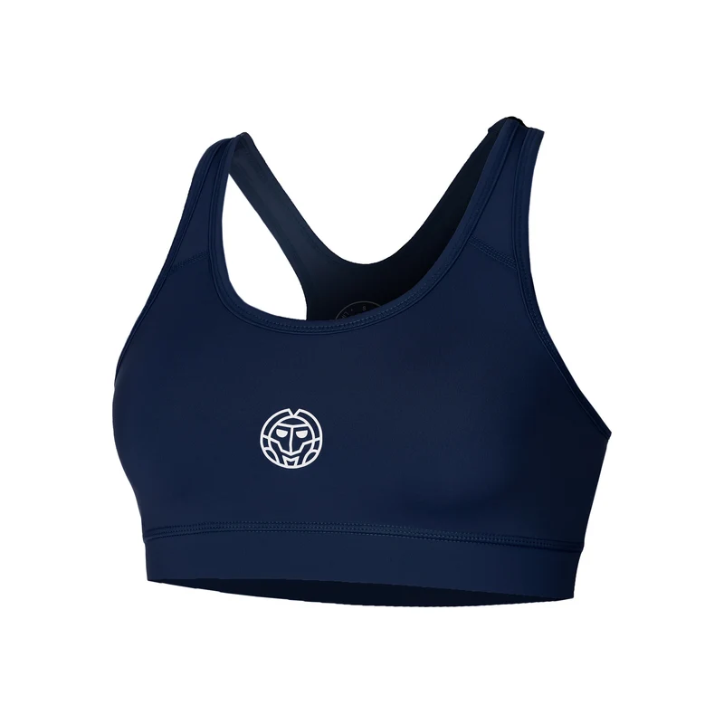 Crew Medium Support Sport-BH Damen-Dunkelblau