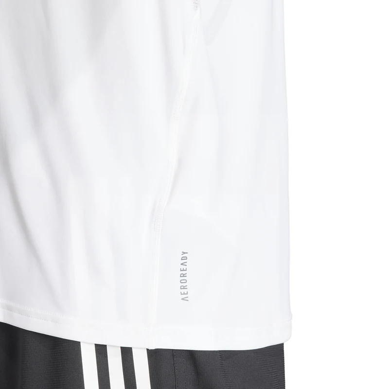 Adizero Essentials Laufshirt Herren-Weiß