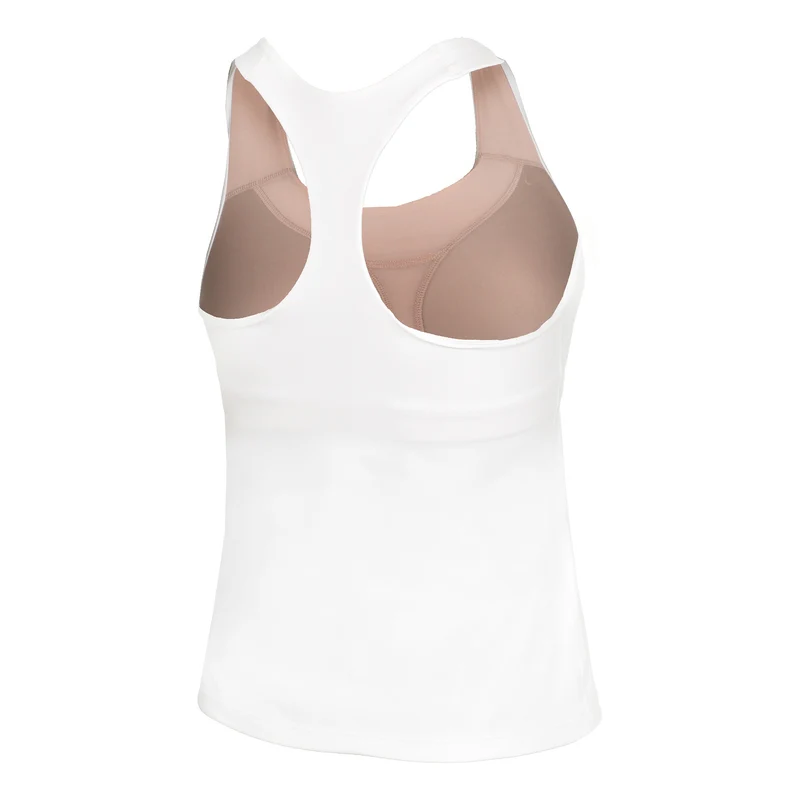 Dri-Fit Swoosh Bra Tank-Top Damen-Weiß