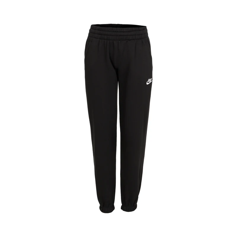 Club Fleece Loose Trainingshose Mädchen-Schwarz,Weiß