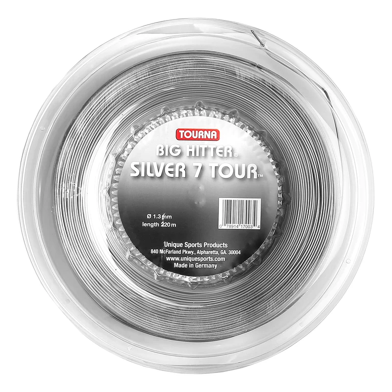 Silver7 Tour Saitenrolle 220m-Silber
