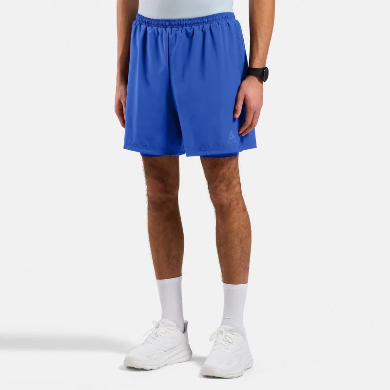 Essential 6in 2in1 Laufshorts Herren-blau, blau