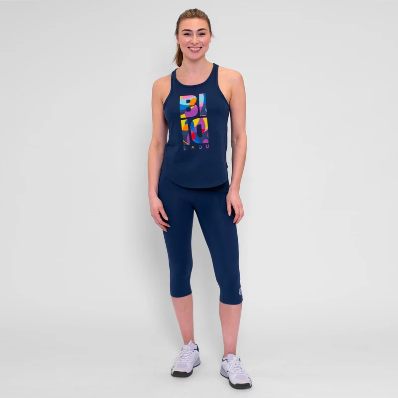 Twiggy Chill Tank-Top Damen-Dunkelblau,Mehrfarbig