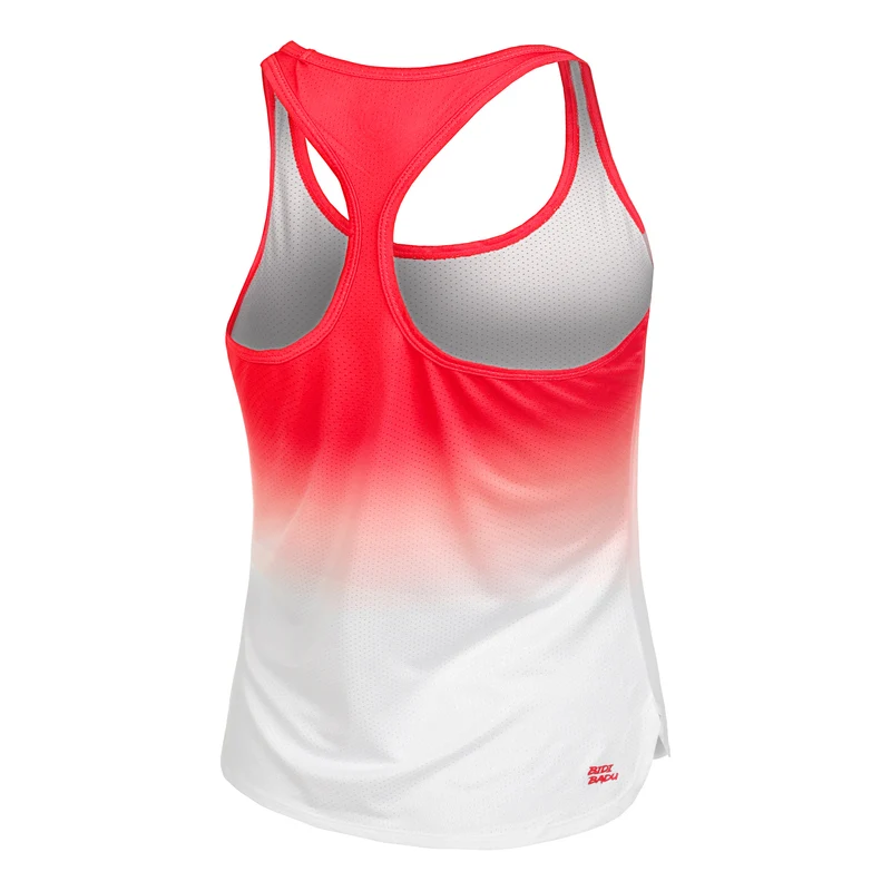 Crew Gradiant Tank-Top Damen-Rot,Weiß
