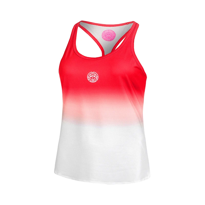 Crew Gradiant Tank-Top Mädchen-Rot,Weiß