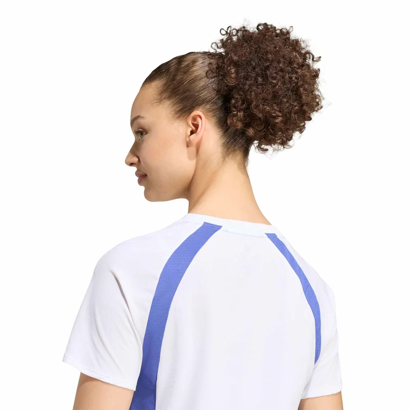 adizero Archive Laufshirt Damen - weiß, blau
