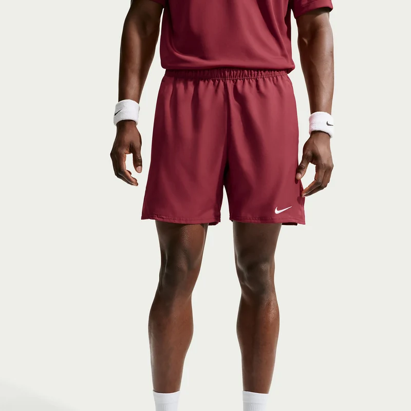 Court Victory Dri-Fit 7in Shorts Herren - weinrot