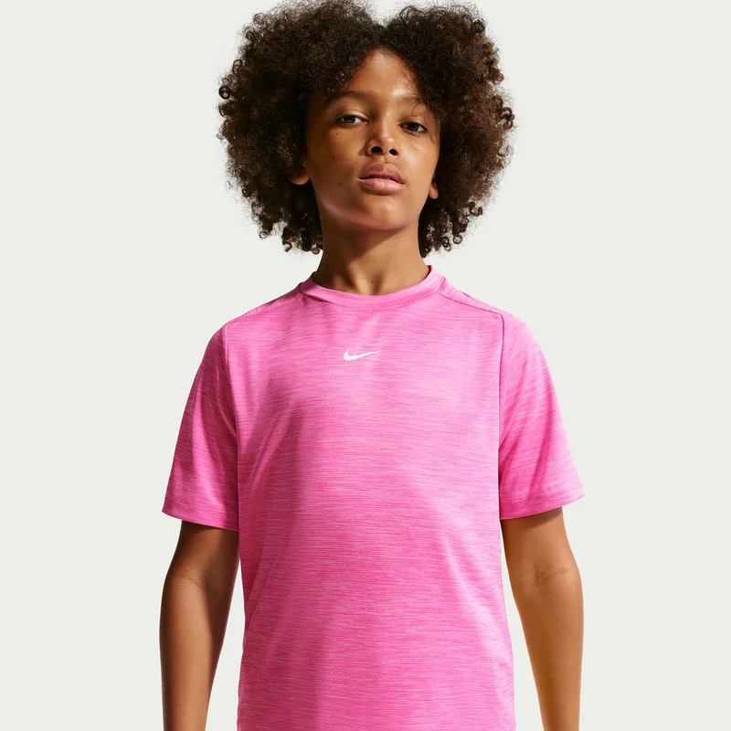 Dri-FIT Multi Heather T-Shirt Kinder - pink, rosa