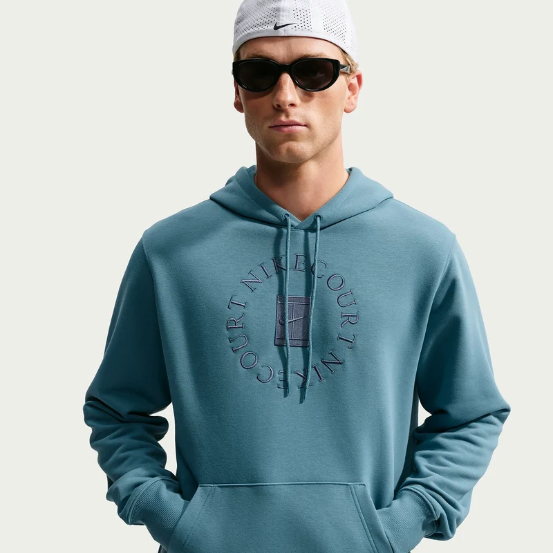Court Dri-Fit Heritage Hoody Herren - petrol