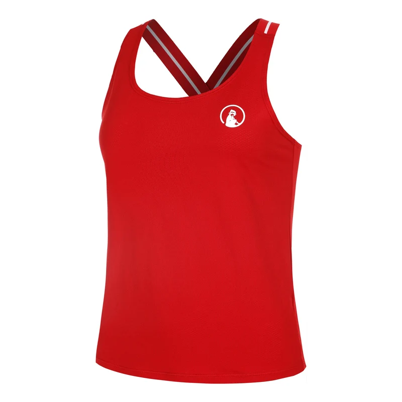 Serve & Volley Tank-Top Damen-rot