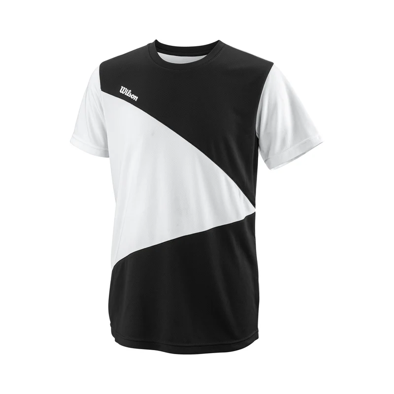 Team T-Shirt Jungen-Schwarz,Weiß