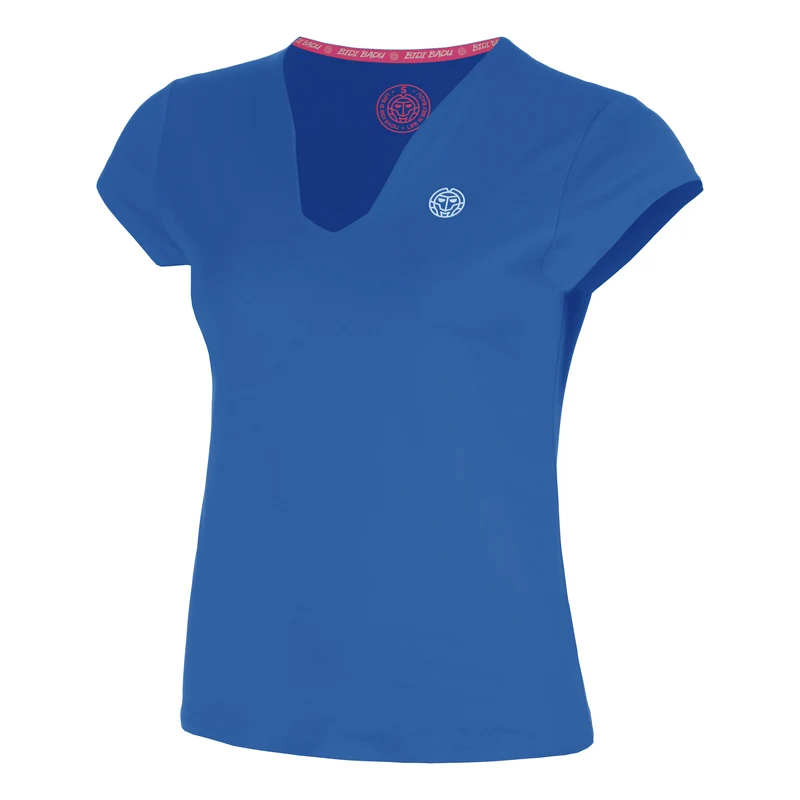 Hey Laguna V-Neck T-Shirt Damen-blau
