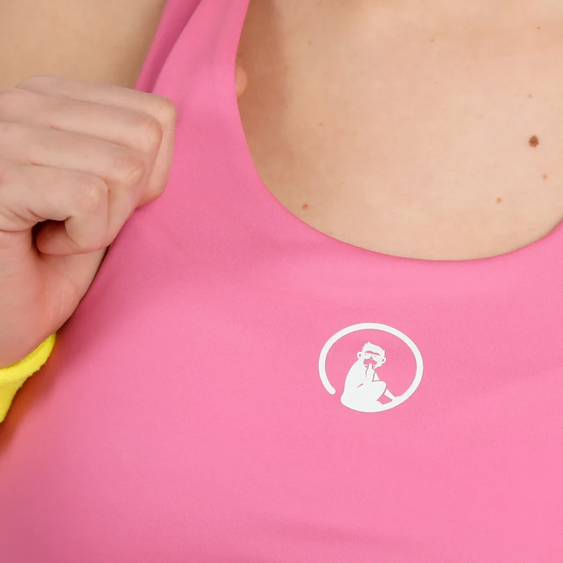 Crush Tank-Top Damen - pink, weiß