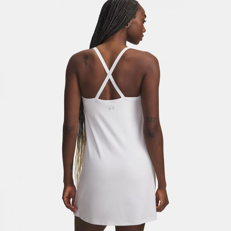 Motion Kleid Damen-weiß, grau