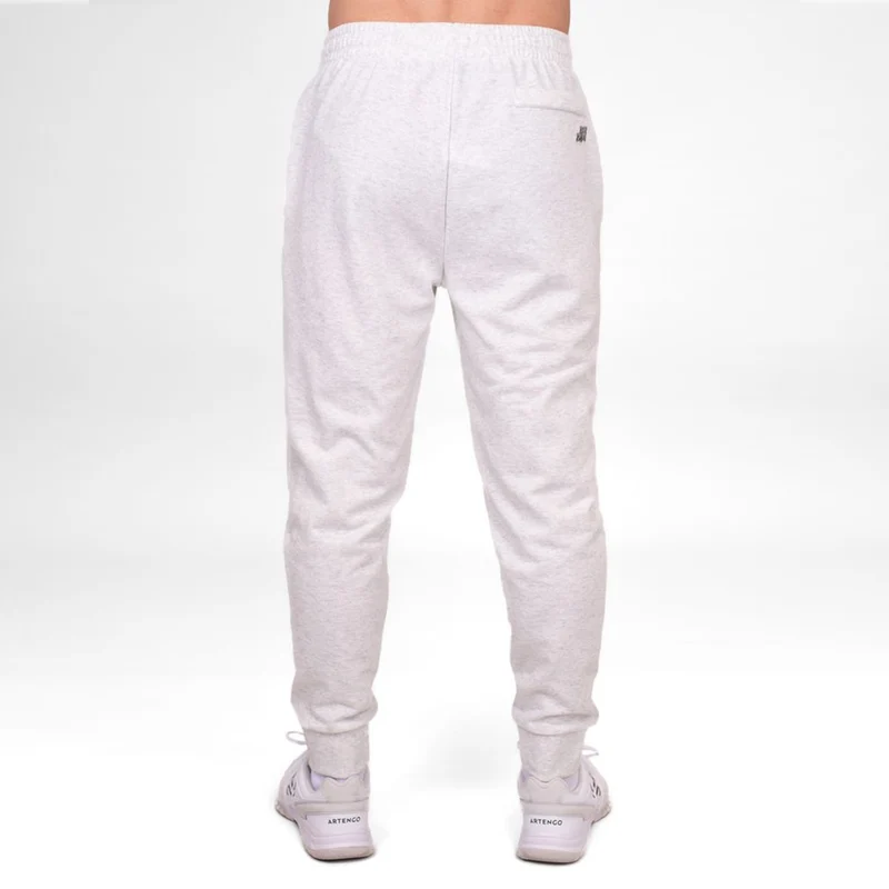 Chill Wide Leg Trainingshose Herren-Weiß