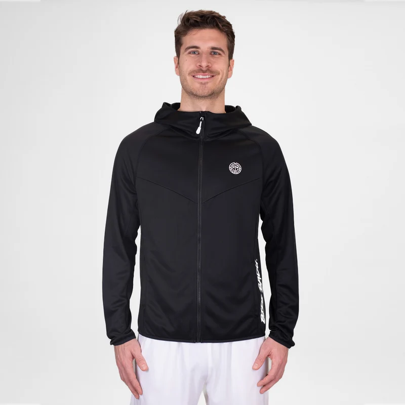 Crew Hood Trainingsjacke Herren-Schwarz