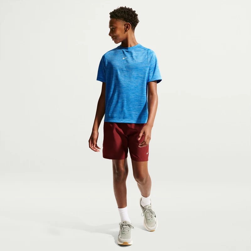 Dri-FIT Multi Heather T-Shirt Kinder - hellblau