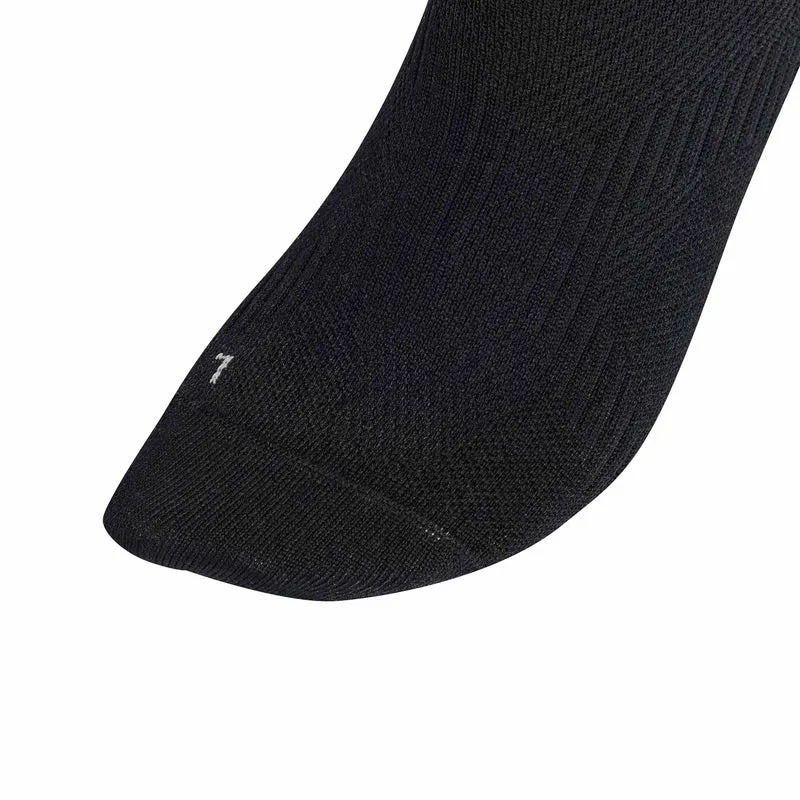 Run Reflective Crew Laufsocken Unisex - schwarz