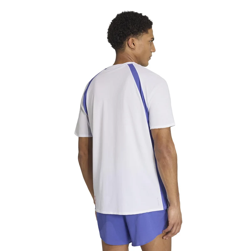 adizero Archive Laufshirt Herren - weiß, blau