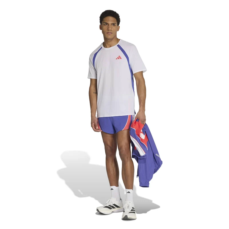 adizero Archive Laufshirt Herren - weiß, blau