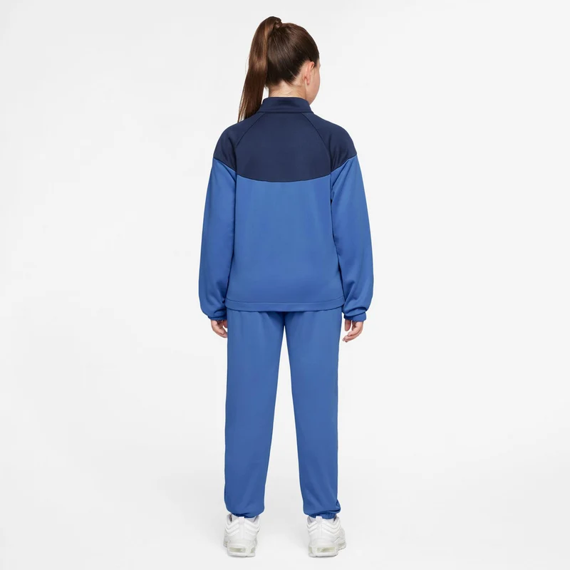 Dri-Fit Full-Zip Trainingsanzug Kinder-Blau,Blaugrau