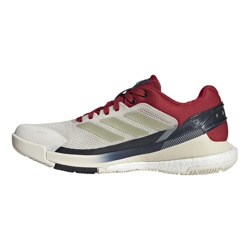 Crazyquick Boost Padelschuh Damen - weiß, rot