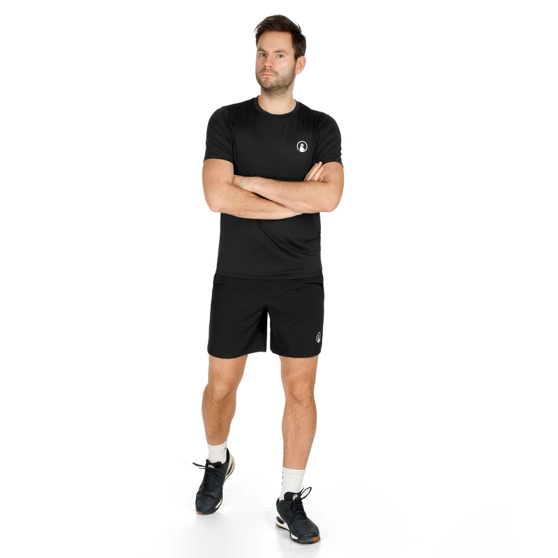 Receiver T-Shirt Herren-Schwarz