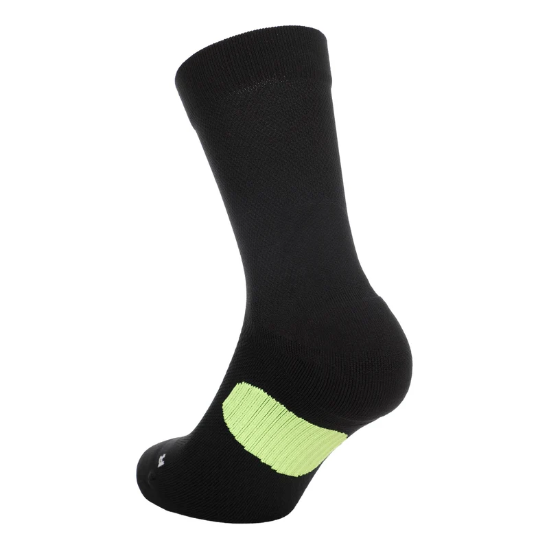 Fast Midweight Crew Laufsocken-Schwarz,Grau