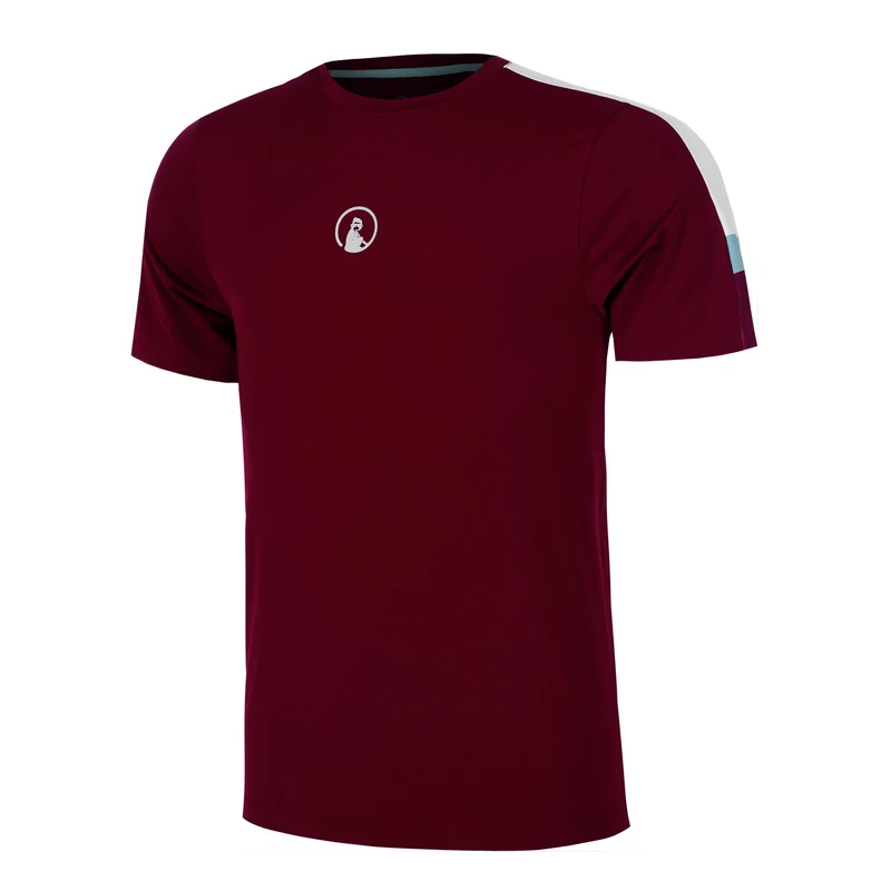 Create Receiver Hori T-Shirt Herren-Weinrot,Mehrfarbig