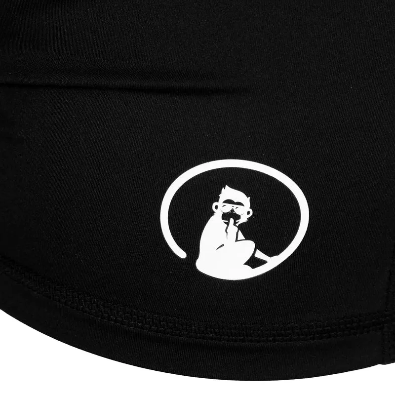 Break Ballshorts Damen-Schwarz,Weiß