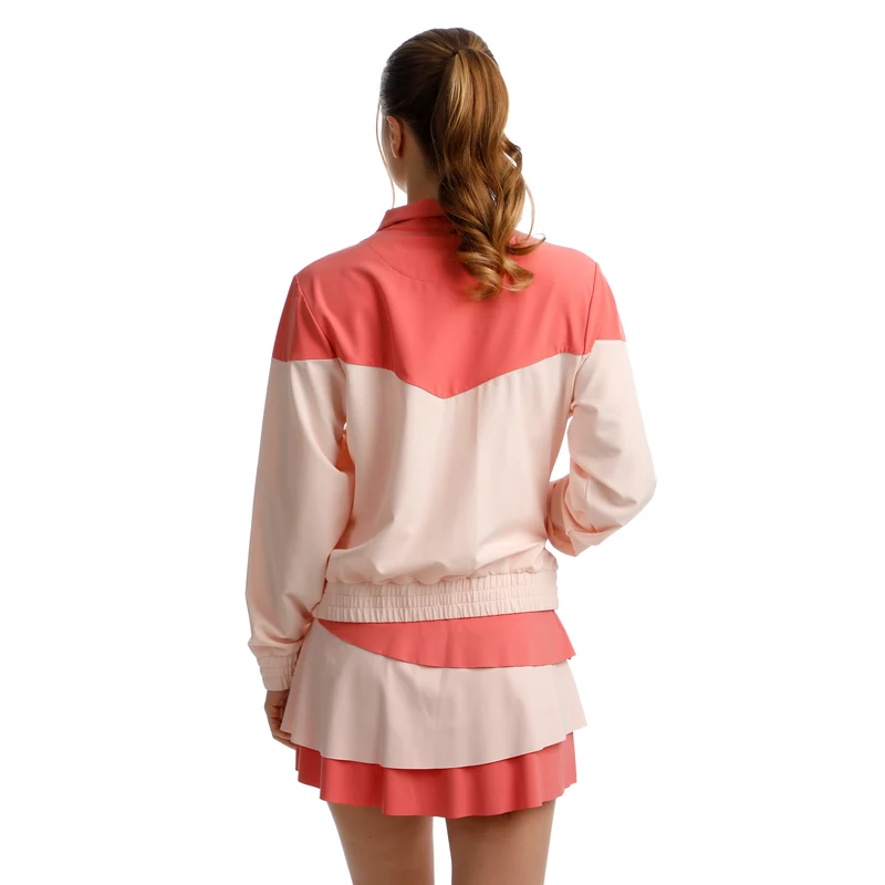 Endlessly Chip Trainingsjacke Damen-Rosa,Koralle