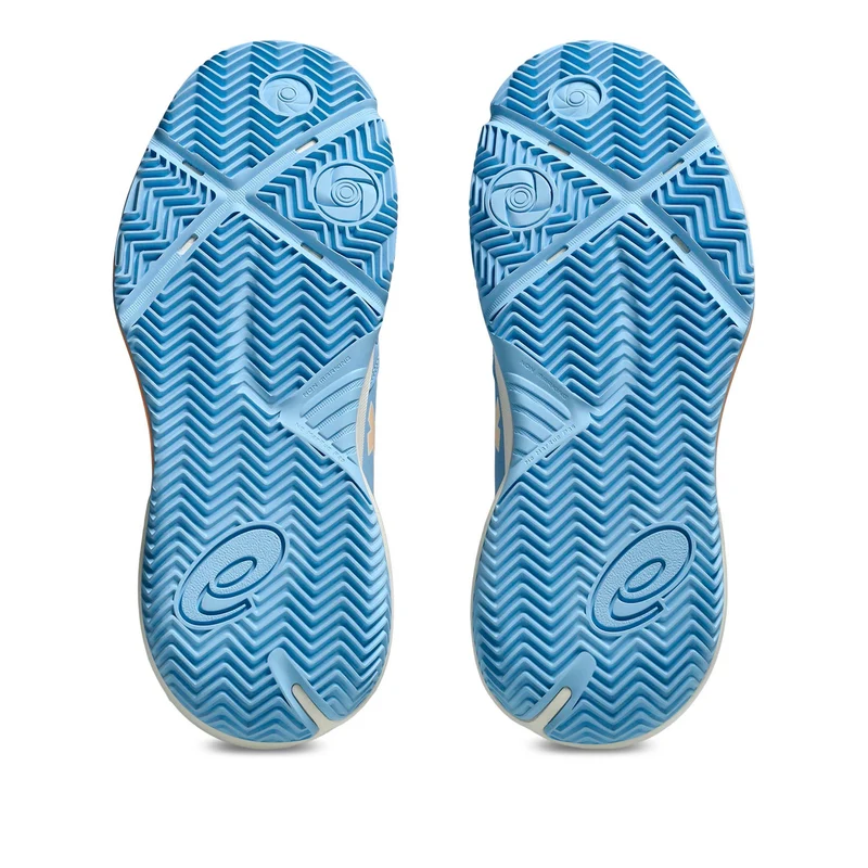 Gel-Challenger 15 Padelschuh Damen - hellblau, apricot