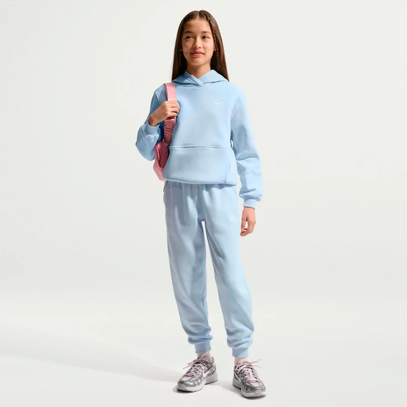 Club Fleece Hoody Kinder - hellblau