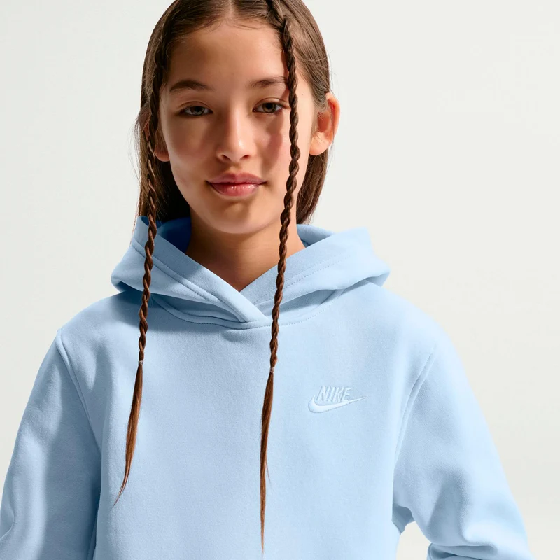 Club Fleece Hoody Kinder - hellblau