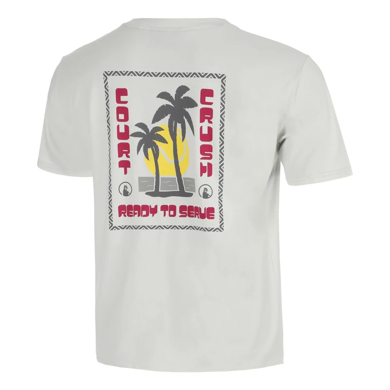 Sunset T-Shirt Herren-hellgrau, dunkelgrau
