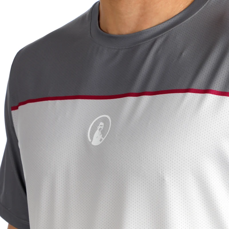 Receiver Faded T-Shirt Herren - grau, weiß
