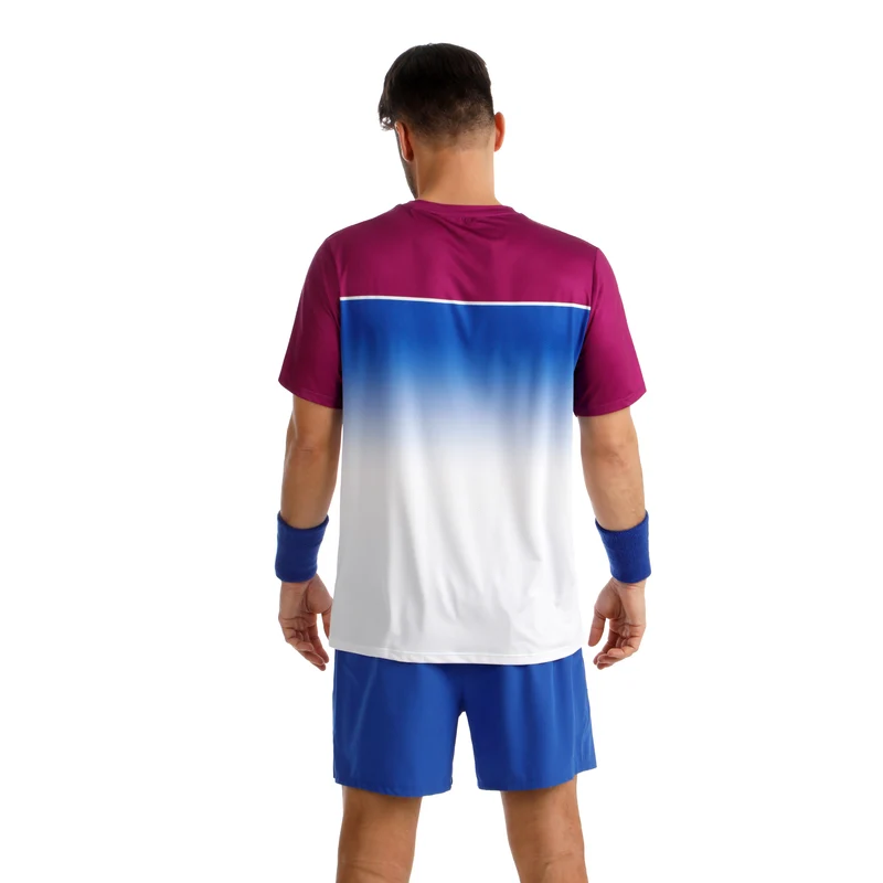 Receiver Faded T-Shirt Herren - pink, weiß