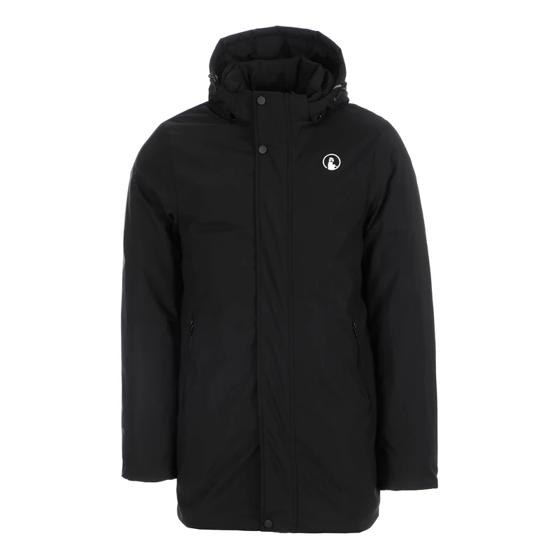 Get Warm Outdoor-Jacke Unisex-schwarz