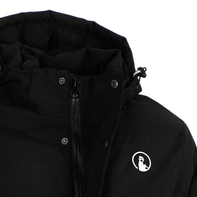 Get Warm Outdoor-Jacke Unisex-schwarz