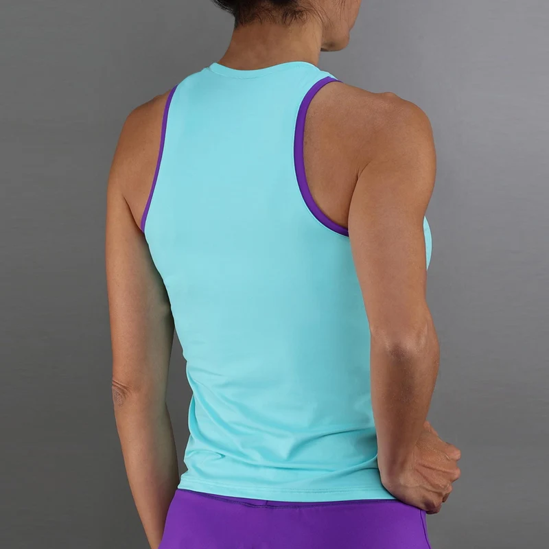 Essential Tank-Top Damen-türkis