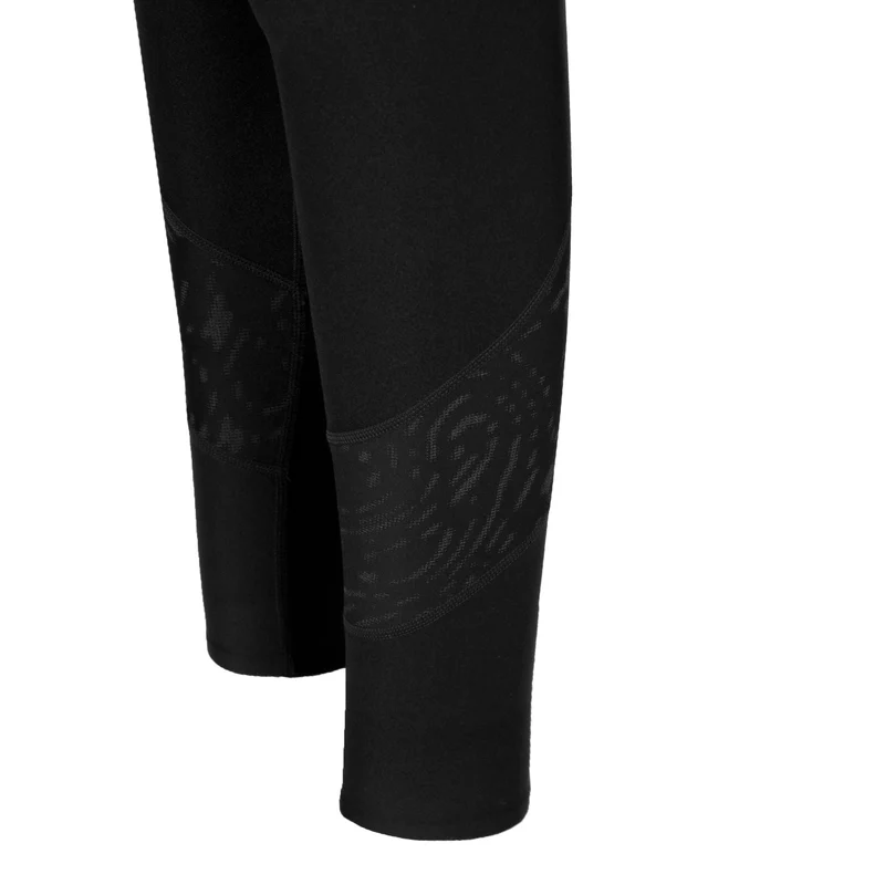 Run All Over Print Brushed Ultraform Highwaist FL Lauftight Damen-Schwarz