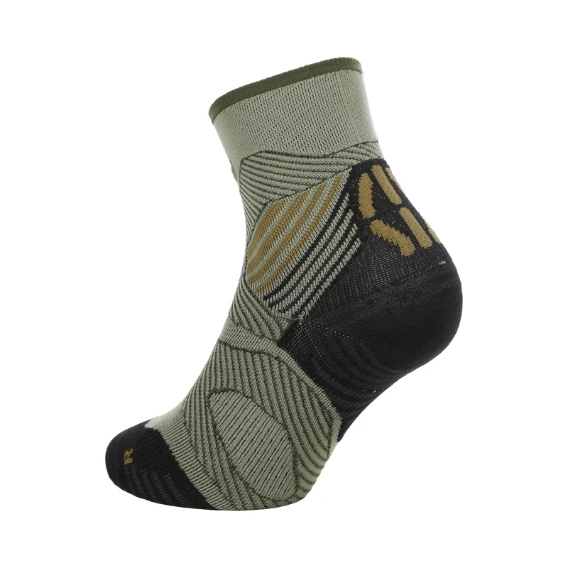 Trail One Grip Laufsocken Herren - grün, schwarz