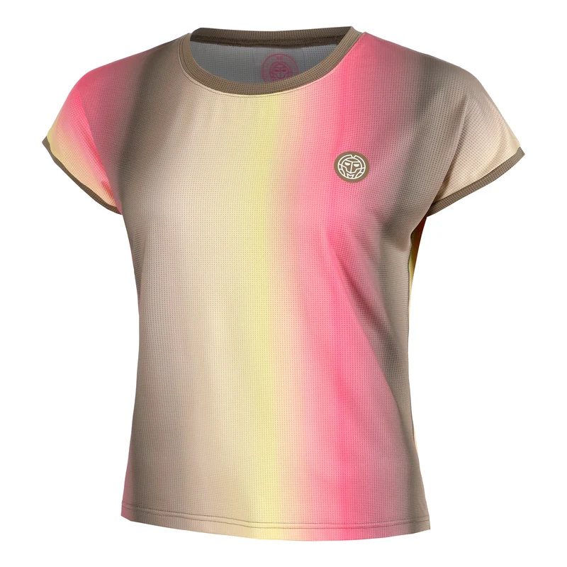 Spectrum T-Shirt Damen-Braun,Gelb