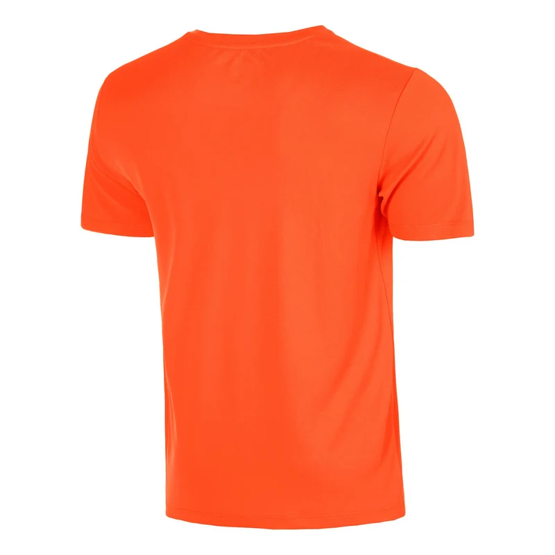 Solid T-Shirt Herren-koralle