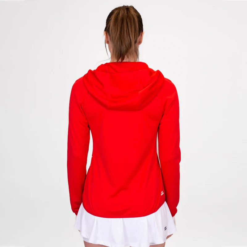 Crew Trainingsjacke Damen-Rot