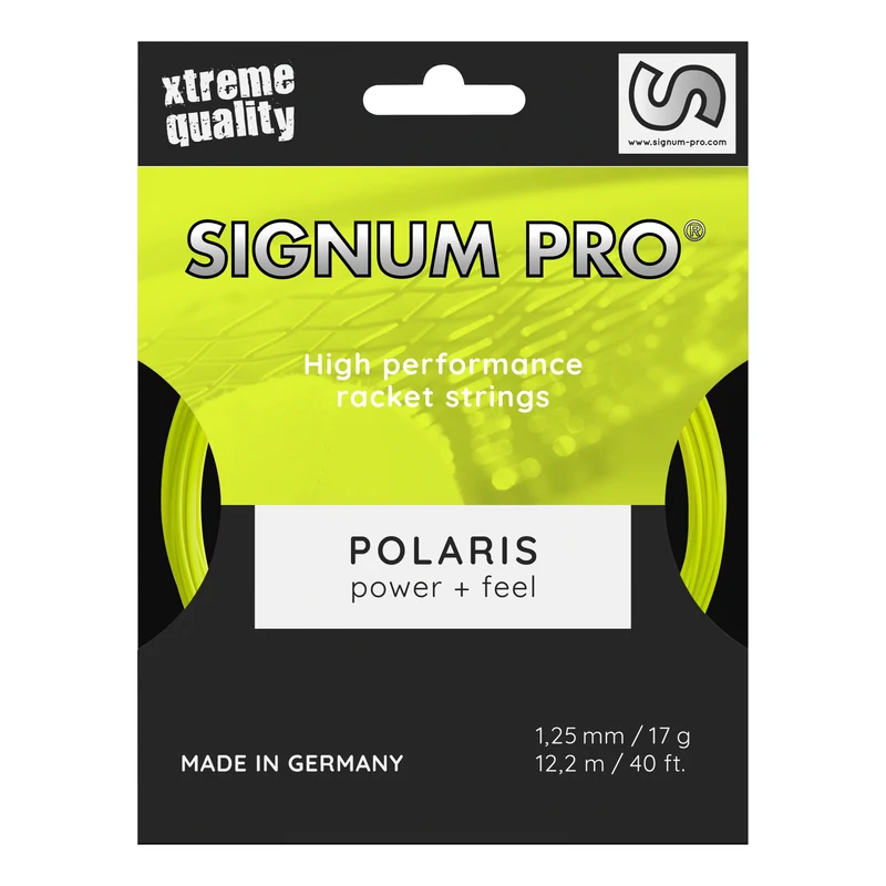 Polaris Saitenset 12m-Gelb