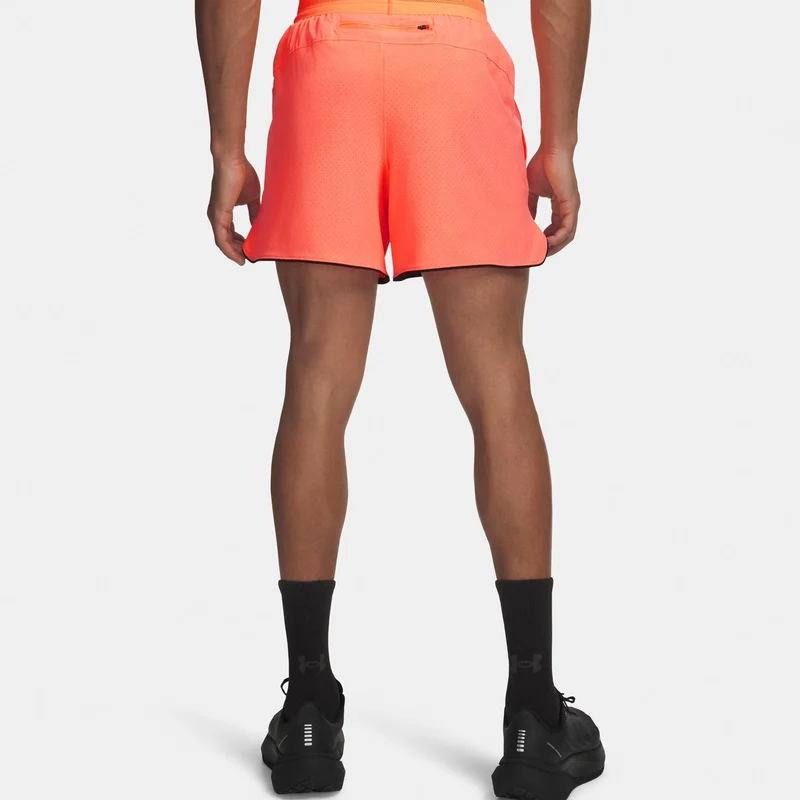 Velociti Pro Vent 5in Laufshorts Herren - orange, silber