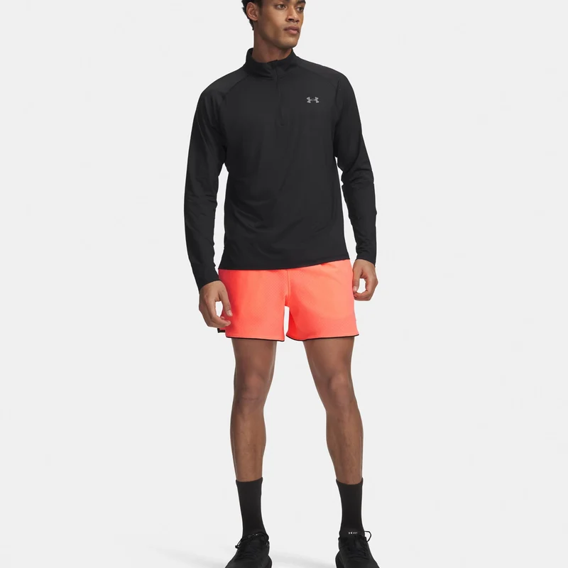 Velociti Pro Vent 5in Laufshorts Herren - orange, silber
